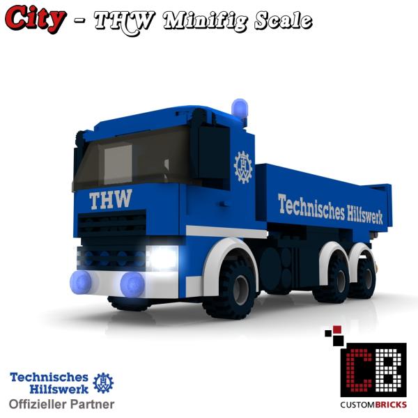 Custom THW Modell - Lastkraftwagen Kipper