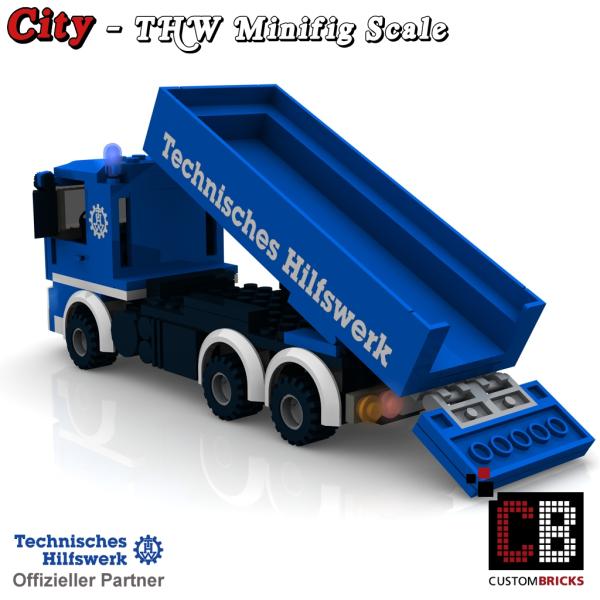 Custom THW Modell - Lastkraftwagen Kipper