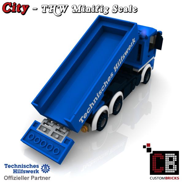 Custom THW Modell - Lastkraftwagen Kipper