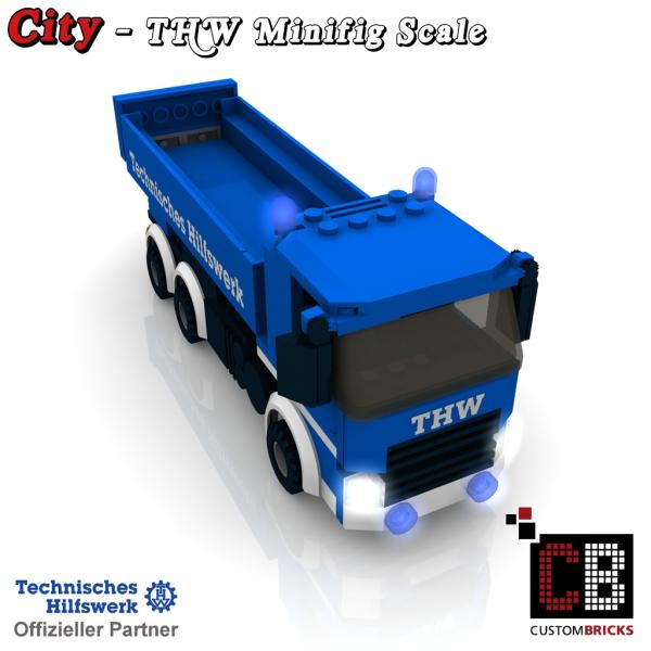 Custom THW Modell - Lastkraftwagen Kipper