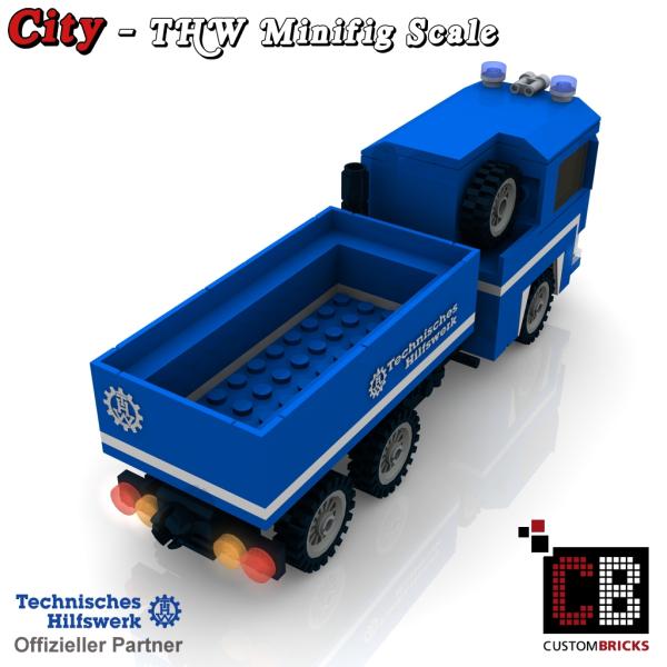 Custom THW Model - MAN 7t 6x6 LKW