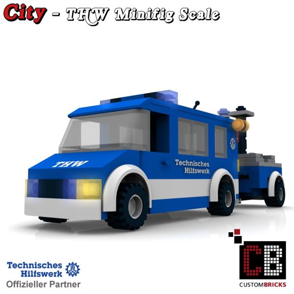 Custom THW Model - MTW transporter with field kitchen
