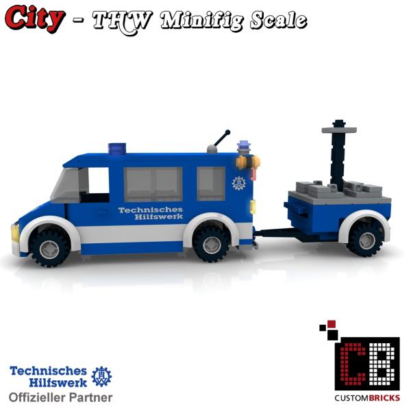 Custom THW Model - MTW transporter with field kitchen