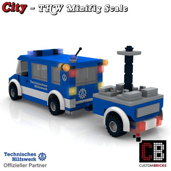 Custom THW Model - MTW transporter with field kitchen