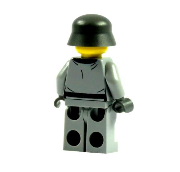 WW2 Soldier 2.0 Printed LEGO® and BrickArms parts gray R1 / R3 / F3