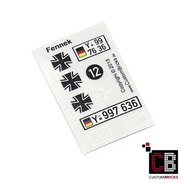 Custom Sticker Bundeswehr Fennek