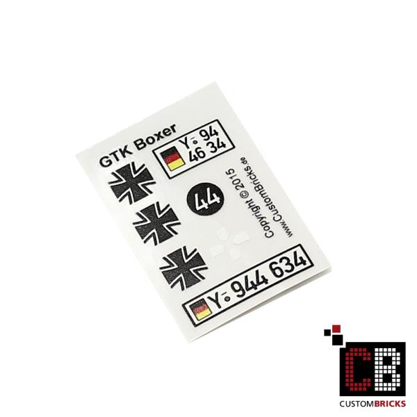 Custom Decals Bundeswehr GTK Boxer