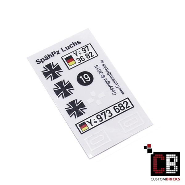 Custom Sticker Bundeswehr SPz Luchs