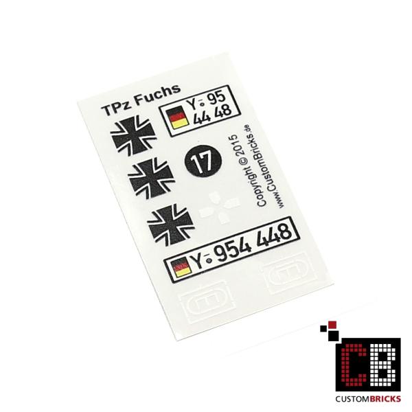 Custom Sticker Bundeswehr TPz Fuchs