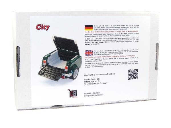 Camper / Trailer Mini 10242 made of LEGO® bricks