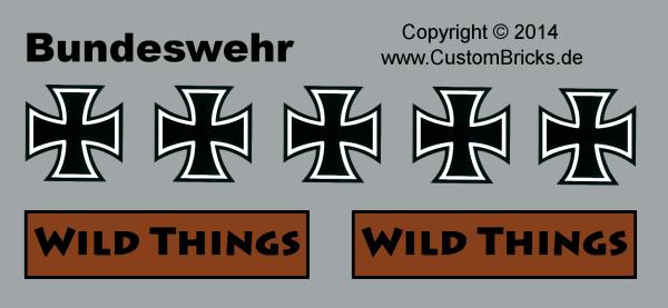 Custom Sticker Bundeswehr