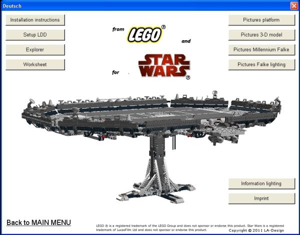 Custom Landing platform for Star Wars