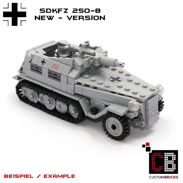 Custom Decals SdKfz 250-8 - NEW Version