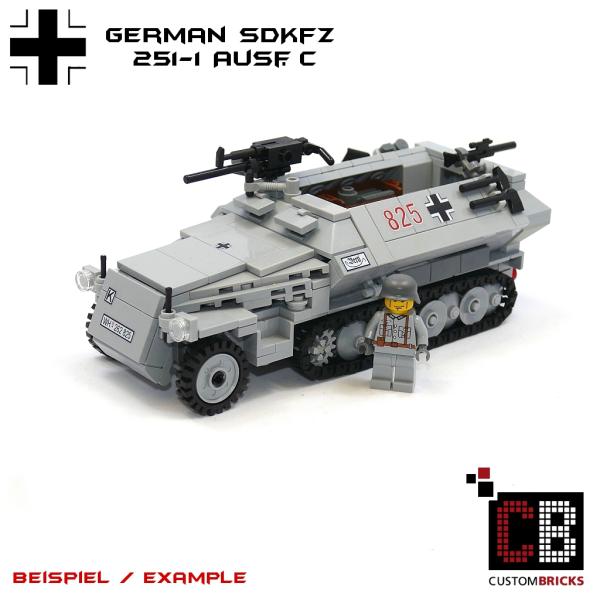 Custom Sticker SdKfz 251-1 Ausf.C