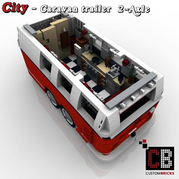 Custom T1 Caravan - Trailer 2-axle