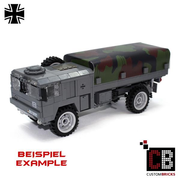 Custom WW2 tarpaulin Bundeswehr 3colors GR