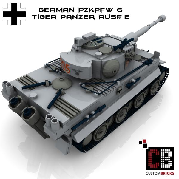 Custom WW2 Panzer PzKpfw VI Ausf. E Tiger