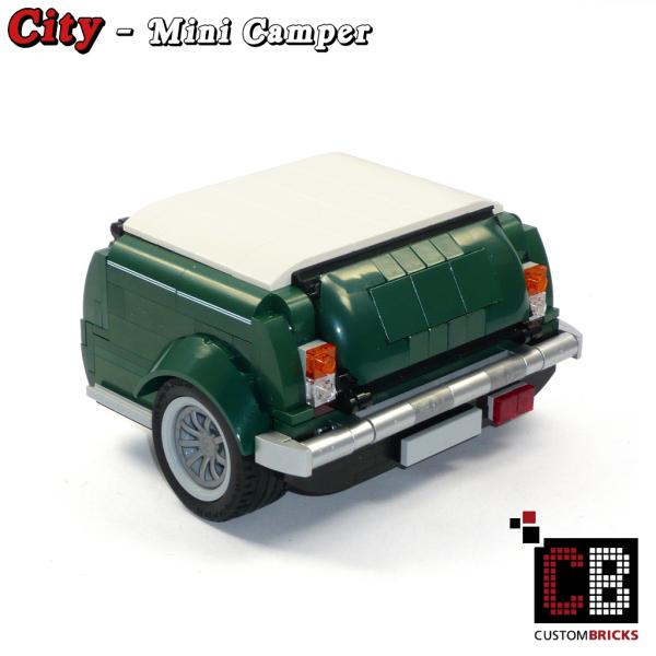 Camper / Trailer Mini 10242 made of LEGO® bricks