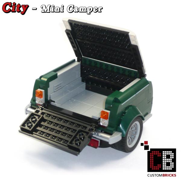 Camper / Trailer Mini 10242 made of LEGO® bricks