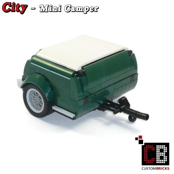 Camper / Trailer Mini 10242 made of LEGO® bricks
