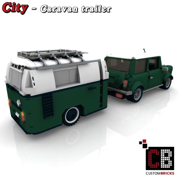 Custom Mini-C. Caravan Trailer