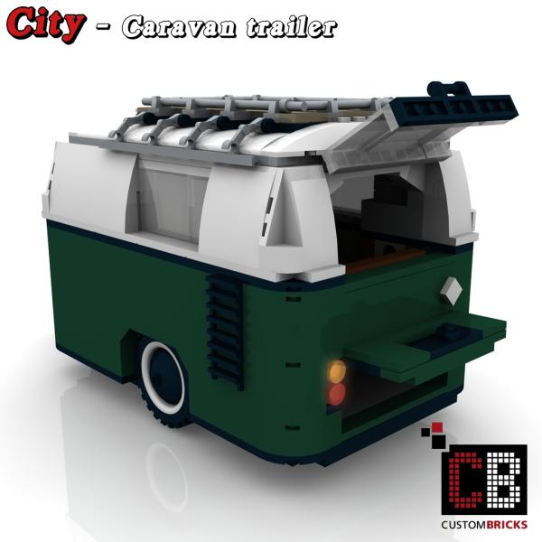 Custom Mini-C. Caravan Trailer