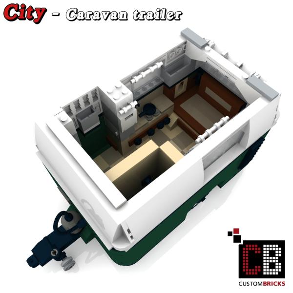 Custom Mini-C. Caravan Trailer