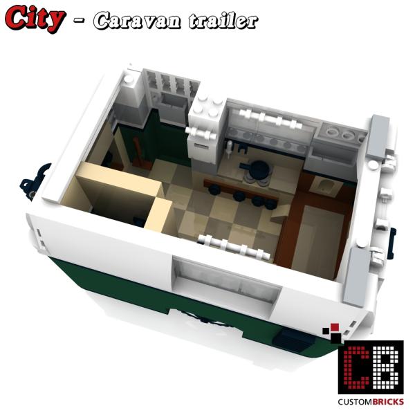 Custom Mini-C. Caravan Trailer