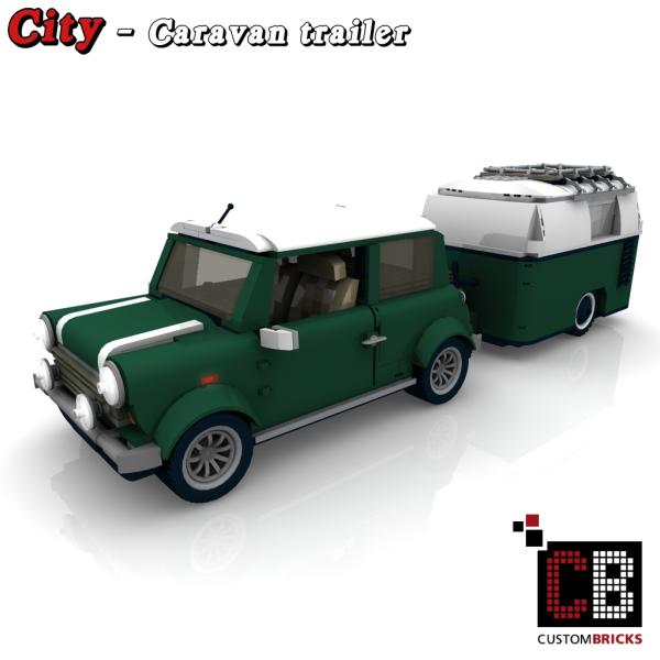 Custom Mini-C. Caravan Trailer