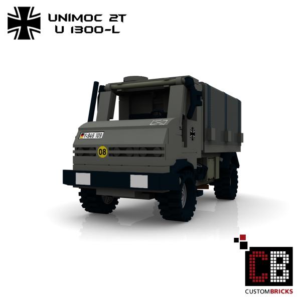 Custom Bundeswehr 2t Unimoc U 1300-L - grau