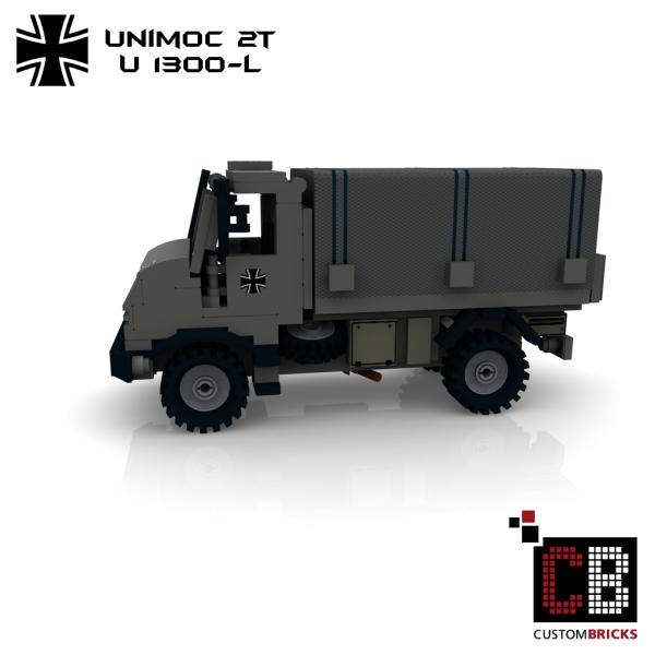 Custom Bundeswehr 2t Unimoc U 1300-L - grau