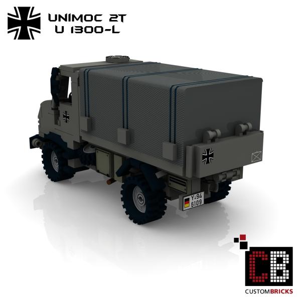Custom Bundeswehr 2t Unimoc U 1300-L - grau