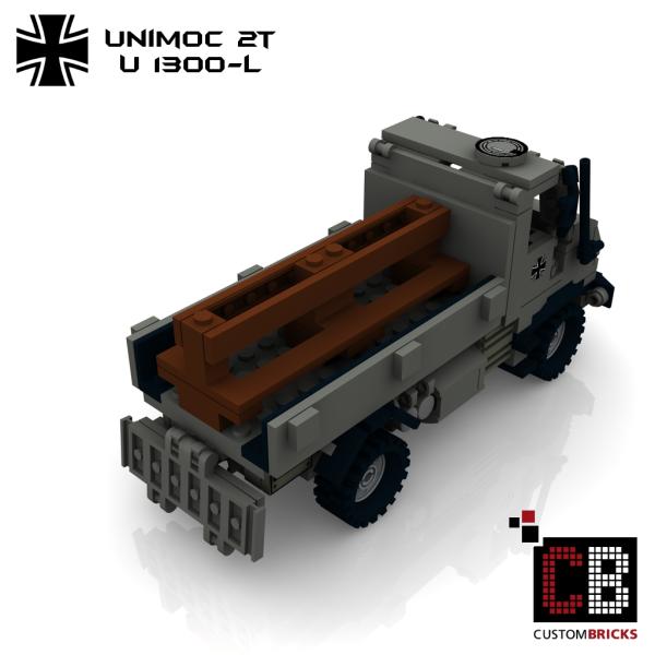 Custom Bundeswehr 2t Unimoc U 1300-L - grau
