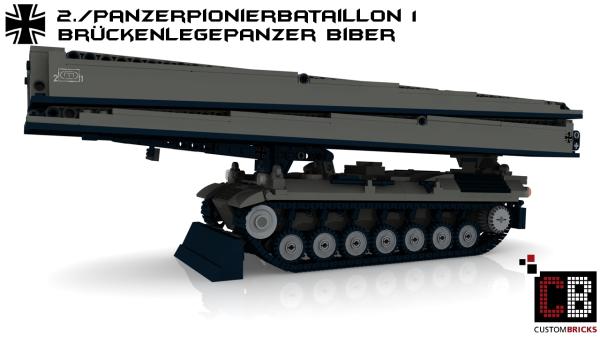 Custom Bundeswehr bridge laying tank Biber - gray