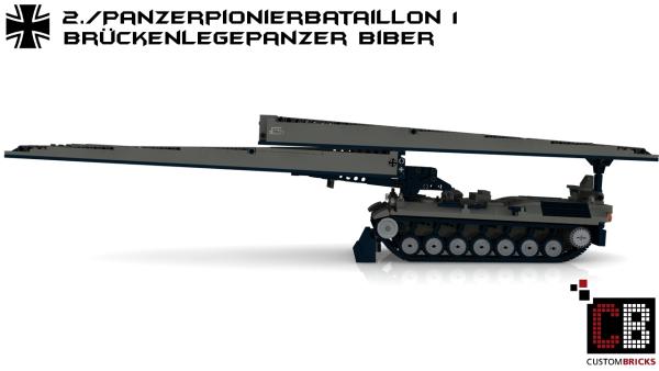 Custom Bundeswehr bridge laying tank Biber - gray