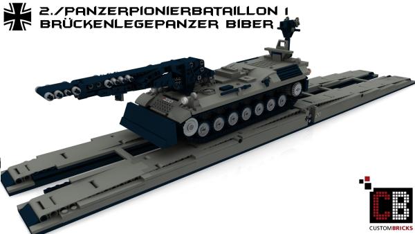 Custom Bundeswehr bridge laying tank Biber - gray