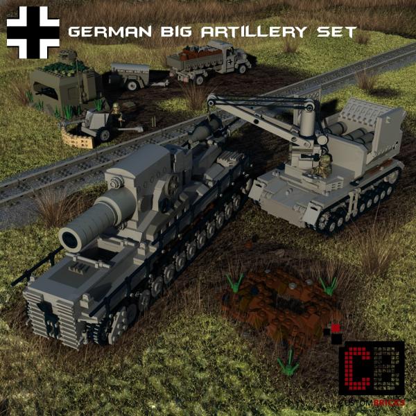 Custom WW2 German Artillery Set