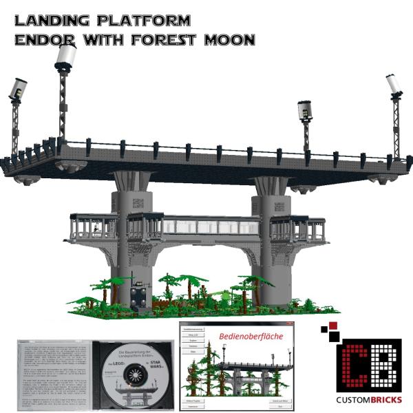 Custom Landingplatform + Trees  for Star Wars