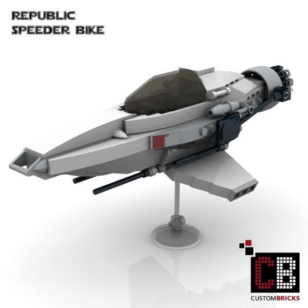 Custom Speeder Bike for Star Wars