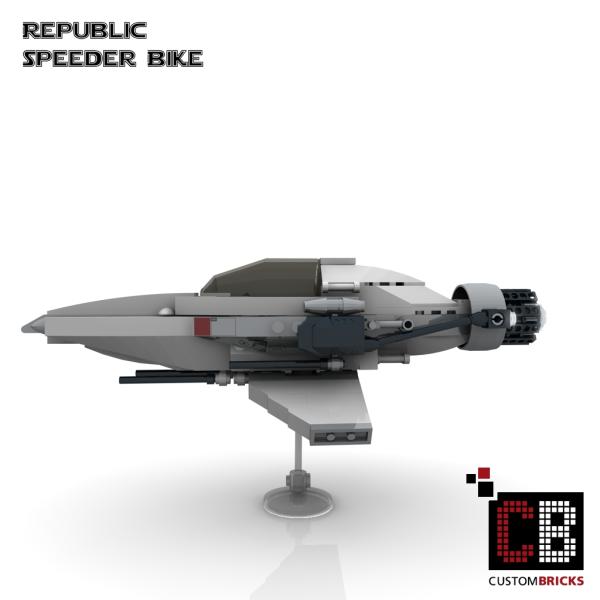 Custom Speeder Bike for Star Wars