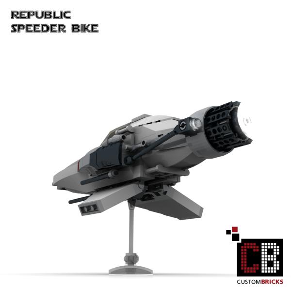 Custom Speeder Bike for Star Wars