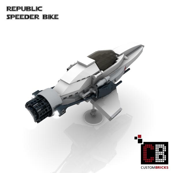 Custom Speeder Bike for Star Wars
