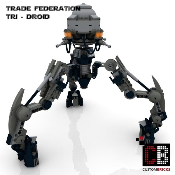 Custom TRI Droide für Star Wars