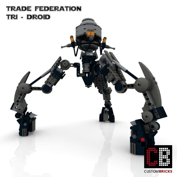 Custom TRI Droide für Star Wars