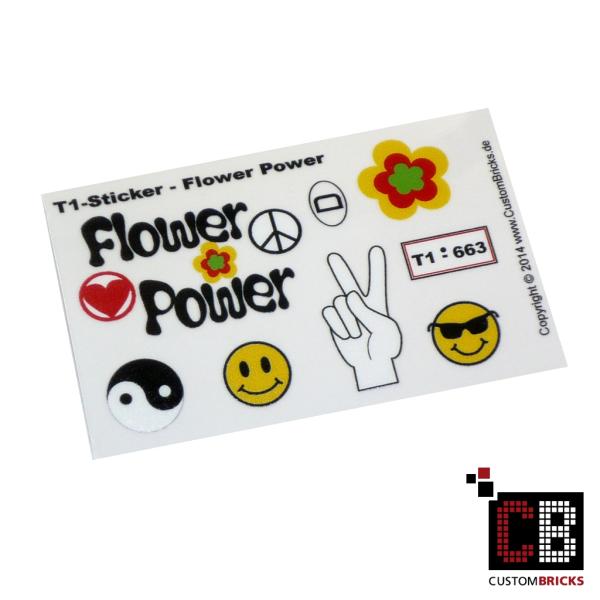 Custom Decals Flower Power