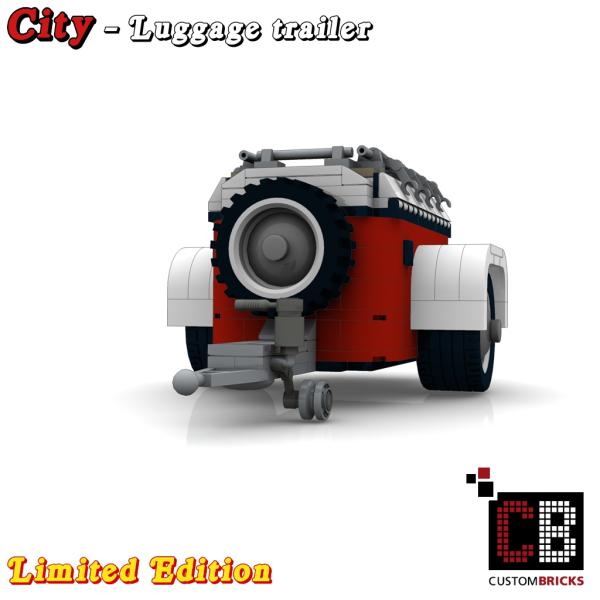 Luggage trailer T1 LIMITED EDITION 10220 made of LEGO® bricks