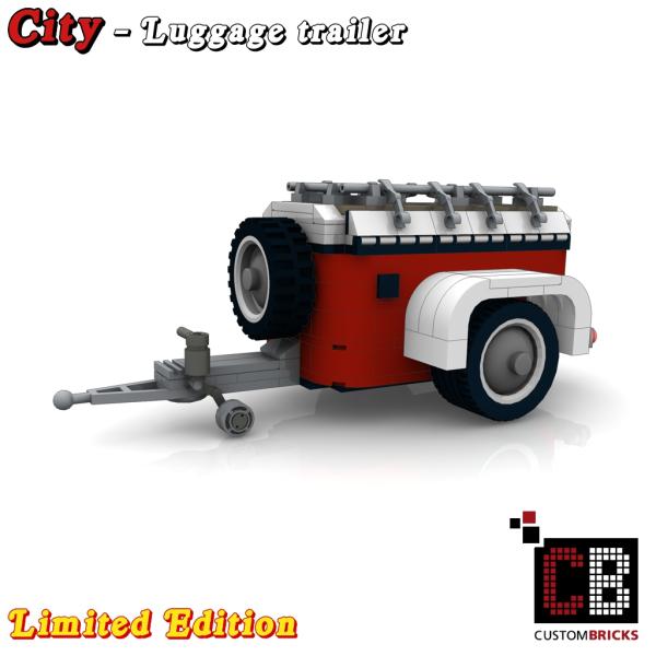 Luggage trailer T1 LIMITED EDITION 10220 made of LEGO® bricks