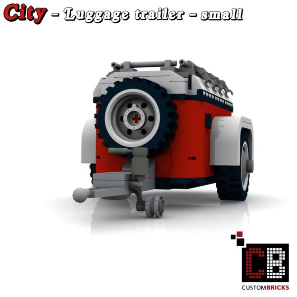 Custom T1 Luggage Trailer - Small Edition