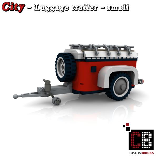 Custom T1 Luggage Trailer - Small Edition
