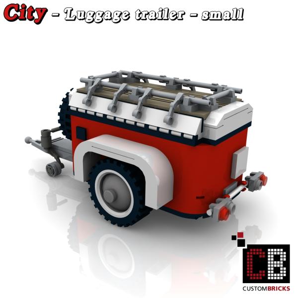 Custom T1 Luggage Trailer - Small Edition